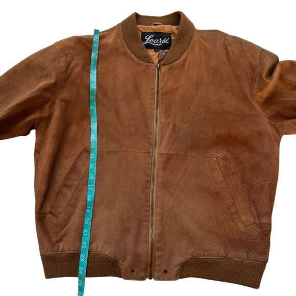 Vintage leather bomber jacket - Picture 13 of 15